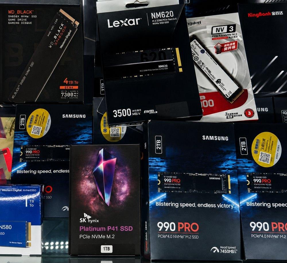 SSD and NVMe drives